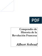 SOBOUL, ALBERT - Compendio de Historia de La Revolución Francesa (Por Ganz1912)