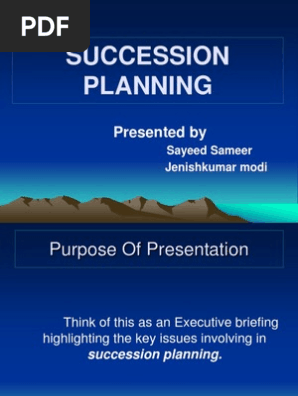 Succession Planning 