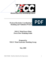 Wind Generator Power Flow Modeling Guide