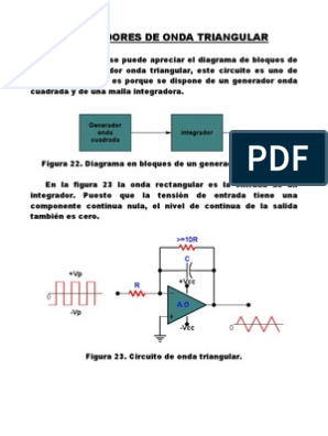 04 Generador Triangular | PDF | | voltaje