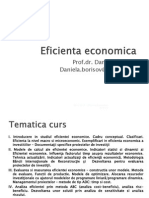 Eficienta economica