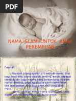 nama anak perempuan