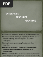 Enterprise Resource Planning