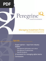 Managing Investment Firms - PQ Version