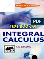 A Text Book of Integral Calculus BY Ak Sharma