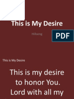 This Is My Desire