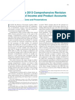 Preview of The 2013 Comprehensive Revision of The National Income and Product Accounts