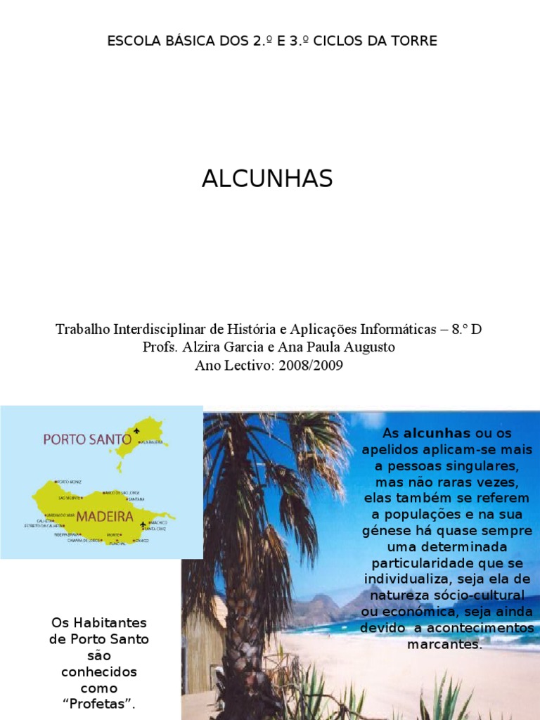Alcunhas e Topônimos da Madeira | PDF | Natureza