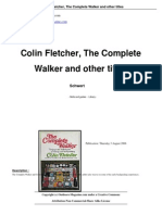 Colin Fletcher the Complete Walker