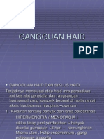 Gangguan Haid