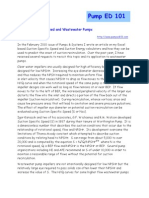 Pump ED 101: Suction Specific Speed and Wastewater Pumps