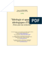 8250600 Ideologie Et Appareils Ideologiques dEtat Louis Althusser