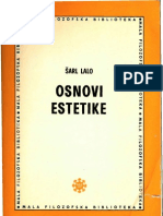 Sarl Lalo - Osnovi Estetike