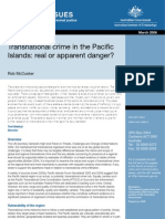 Transnational Crime in The Pacific Islands: Real or Apparent Danger?