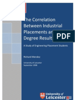 The Correlation Between Industrial Placements and Final Degree Results REVISED PDF