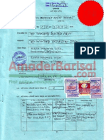 Affidavit of Ahsan Habib Kamal - Barisal City Election 2013