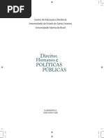 CADERNO PEDAGÓGICO DIREITOS HUMANOS E POLÍTICAS PÚBLICAS