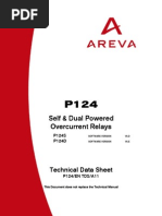 Self & Dual Powered Overcurrent Relays: Technical Data Sheet