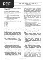 Novos exercícios vestibular sociologia e filosofia Sócrates e os sofistas