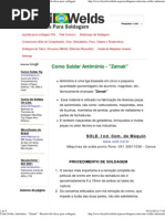 Download Como Soldar Antimnio - _Zamak_ - Brazilwelds dicas para soldagem by Nelson Mattos SN145266208 doc pdf