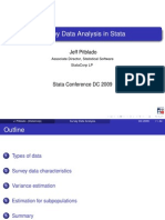 Survey Data Analysis in Stata: Jeff Pitblado
