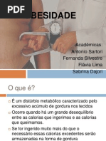 OBESIDADE Powerpoint