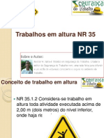 Trabalho Em Altura- Escrevendo....