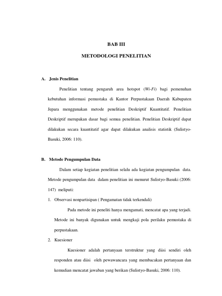 Bab Iii | PDF | Metode & Bahan Ajar | Sains & Matematika