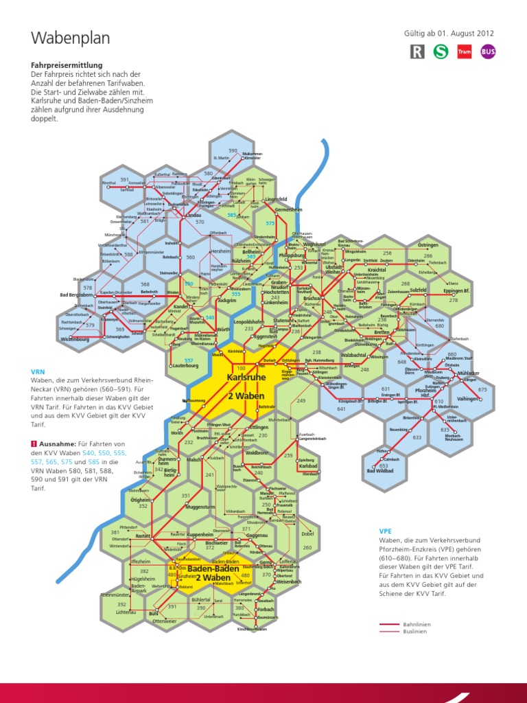 KVV Wabenplan August 2012 | PDF
