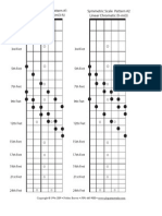 Symmetric Scale Pattern #1 Linear Chromatic (Mi3-H) Symmetric Scale Pattern #2 Linear Chromatic (H-Mi3)