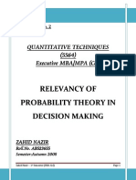 Download Probability Theory in Decision Making by Zahid Nazir SN14529553 doc pdf