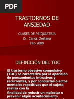 Trastornos de Ansiedad
