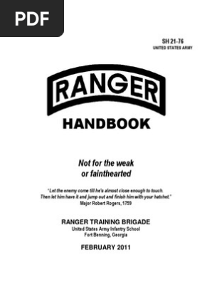 US Army - Ranger Handbook SH 21-76 (2011)