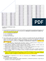 Examen de internado 2008 versión 1 para niños