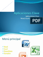 Aplicaciones Clave