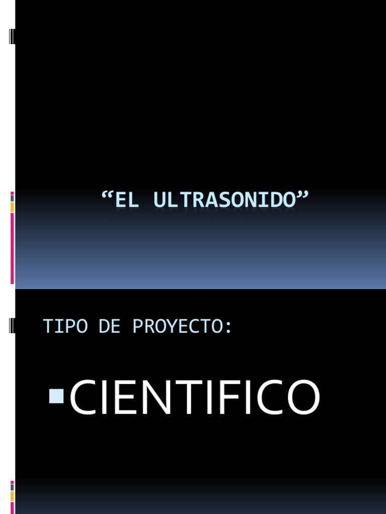 El Ultrasonido | PDF