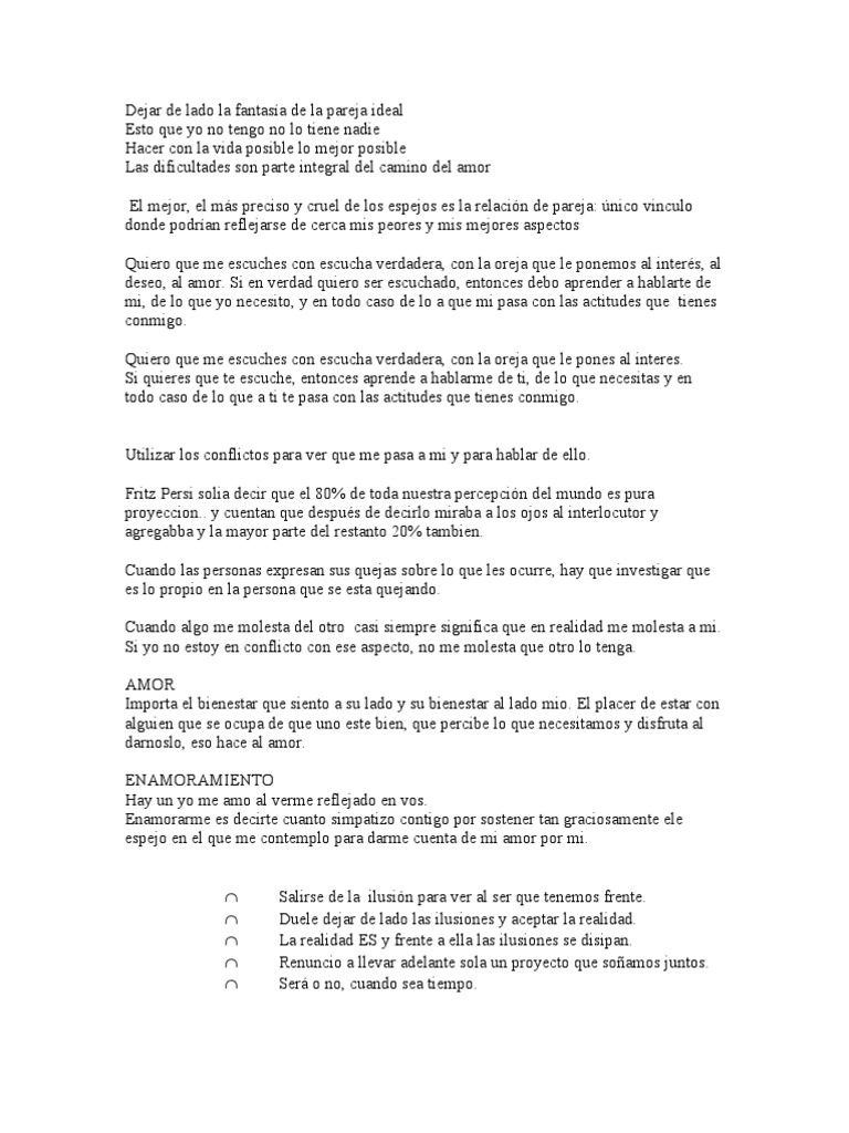 Realidades del Amor y la Pareja | PDF | Amor | Verdad