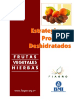 Estrategias en Productos Deshidratados