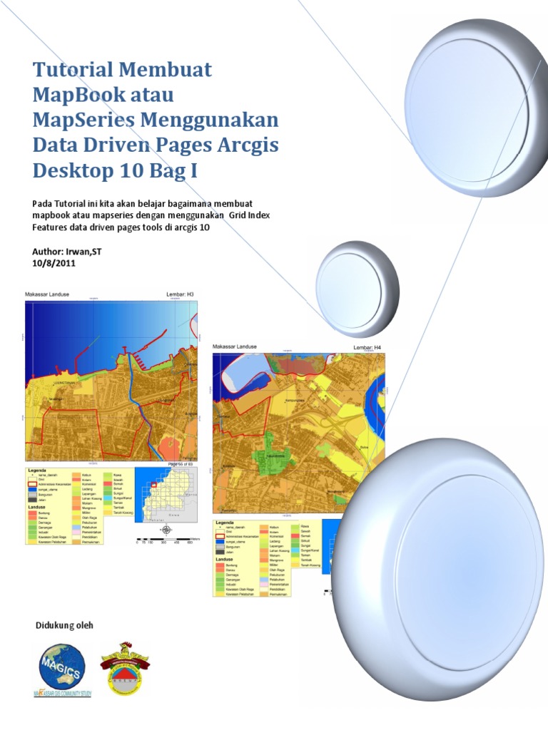 Tutorial Data Driven Pages Esri Arcgis Desktop 10 | PDF