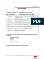 Resumen Ejecutivo Evaluacion Proyectos de Riego