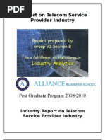 Download Indian Telecom Industry - Industry Analytics by Gaurav Kumar SN14536611 doc pdf