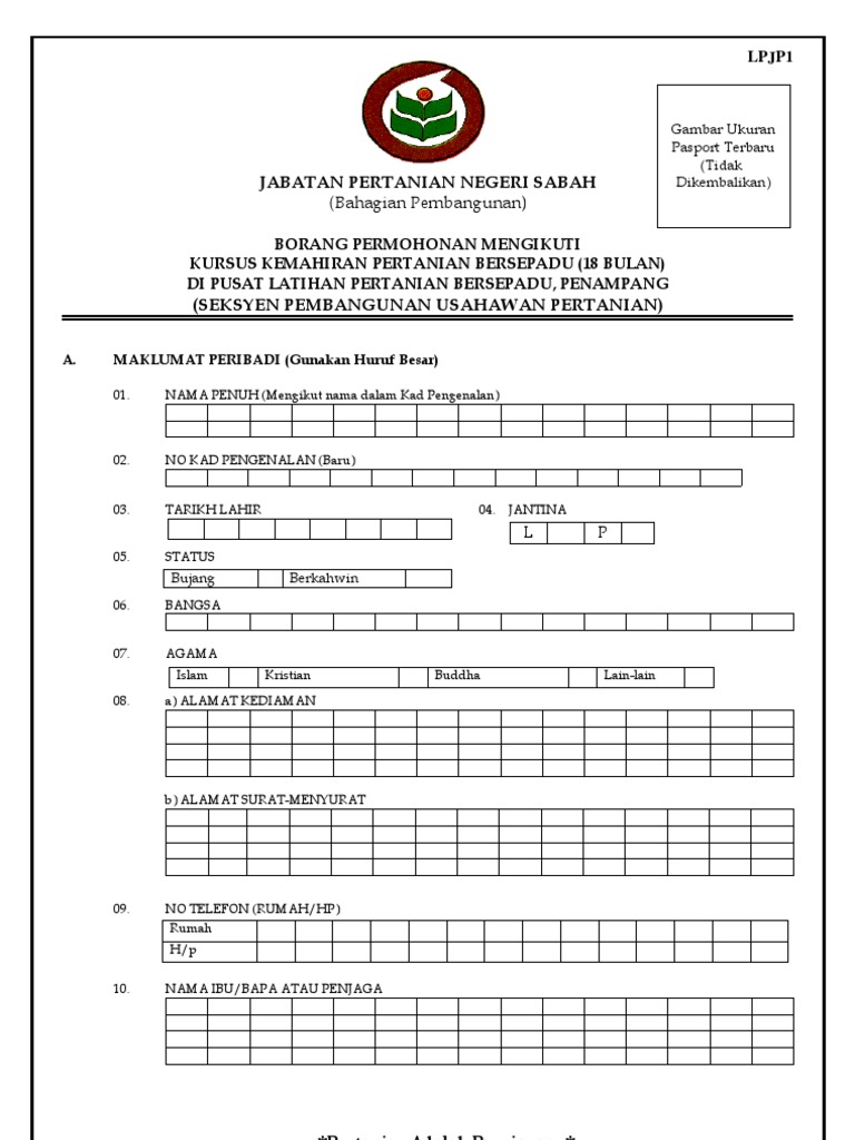 Borang Kkpb Pdf