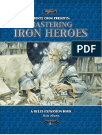 Mastering Iron Heroes A Rules Expansion Book