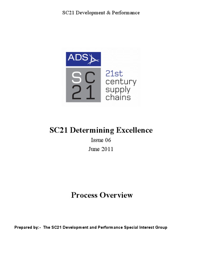 SC21 Business Excellence Process Overview v6 PDF | PDF | Educational ...