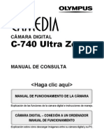 Camedia c740uz Spanish