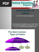 Download Spotting Signs of Autism by Autism Parenting SN145407133 doc pdf