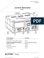 Function Generator Manual PI 8127