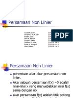 Presentasi Metode Numerik