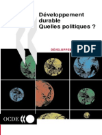 Developpement Durable Quelle Politique