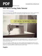 Download DIY IKEA Sewing Table Tutorial - from Marta with Lovepdf by tritidief SN145424011 doc pdf